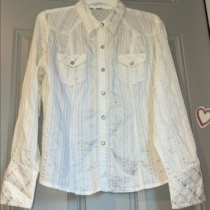 White western style shirt